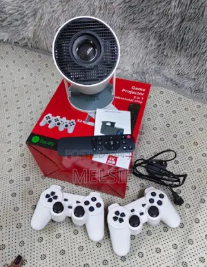Hy300 Game Projector Android 11 With Wireless Gaming Controller