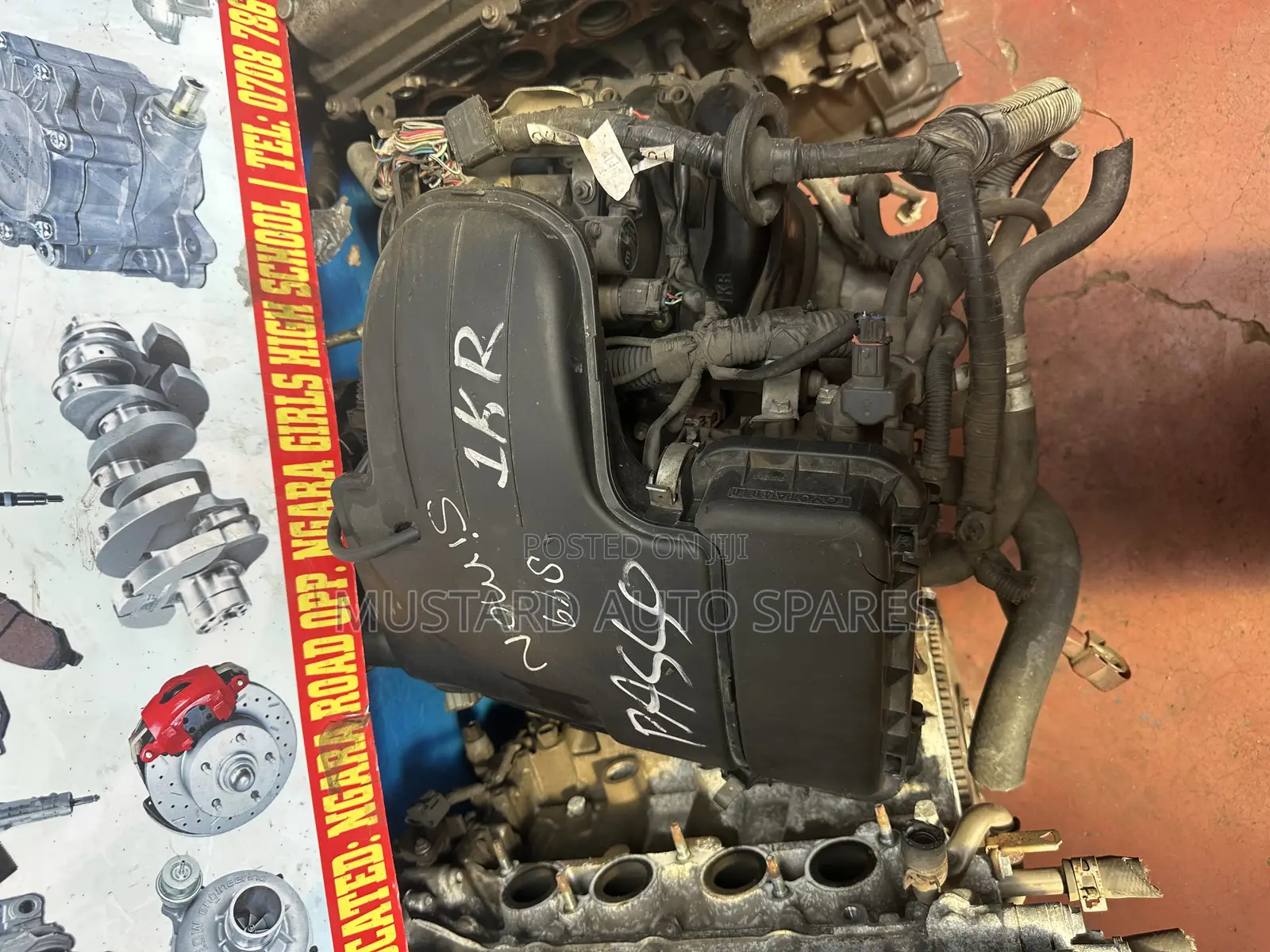 1kr Complete Engine Passo