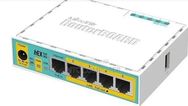 Mikrotik Rb750upr2 Hex Poe Lite 5xethernet With Poe Output