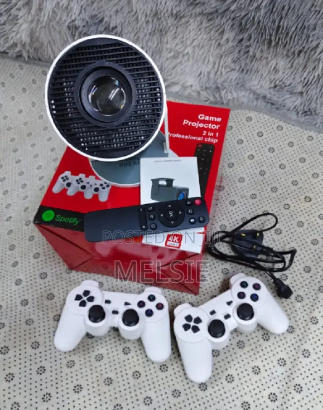 Hy300 Game Projector Android 11 System With Wireless Gaming