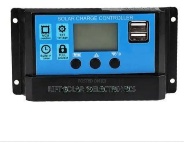 New 120 Watts Solar Panel - 20a Charge Controller 10 Meter Solar Cable - thumbnail 3