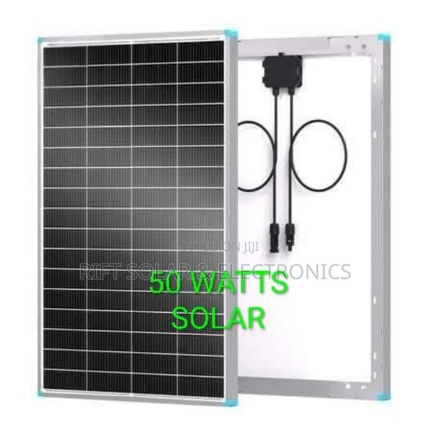50 Watts Solar Panel Monocrystalline Germany - main view