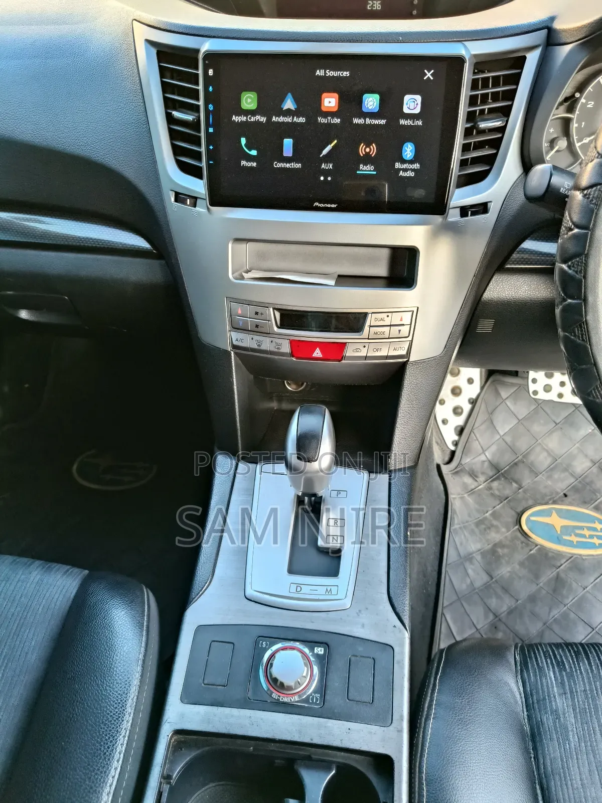 Subaru Outback 2012 Black