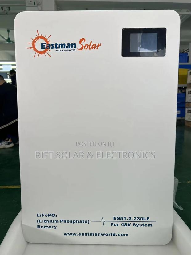 Eastman 5.12kwh - 48 Volts Lithium Ion Quality 8000 Cycle Battery
