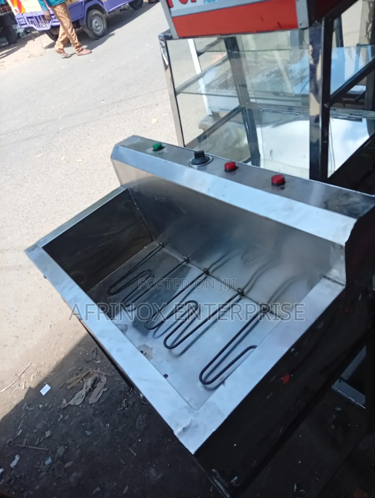 Professional 72l Electric Fryer – Single Tank (Local Fabrication)
