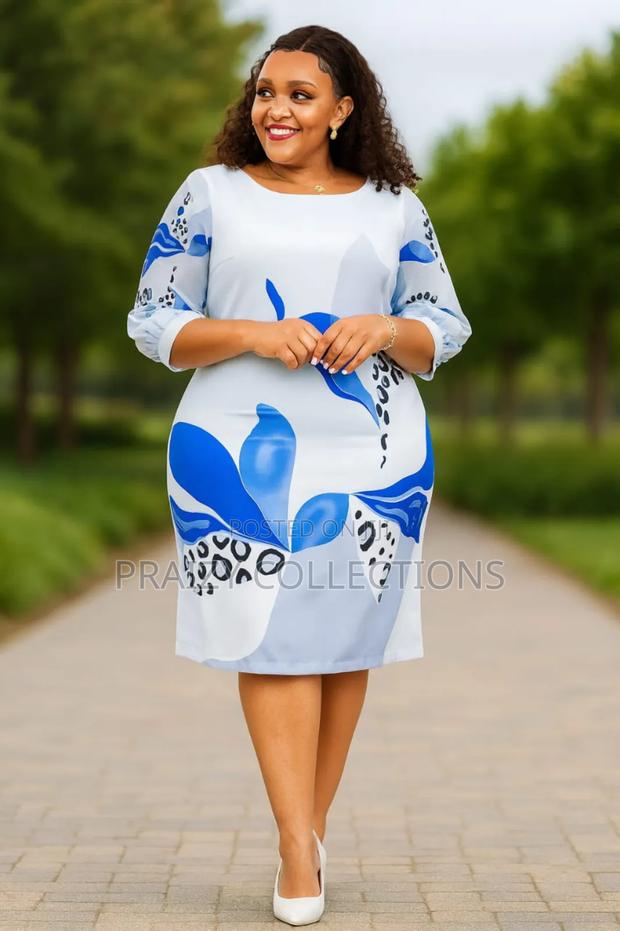 Elegant Straight Dress - thumbnail 5