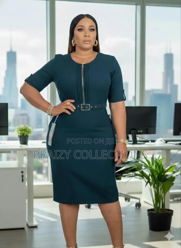 Executive Bodycon Official Dress - thumbnail 4