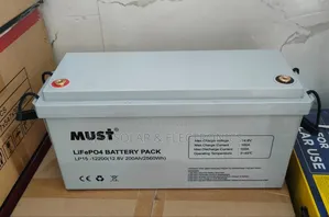 12.8 v - 200ah (2560wh) Must Lithium Solar Battery