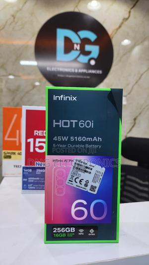 New Infinix Hot 60i 256 GB Black