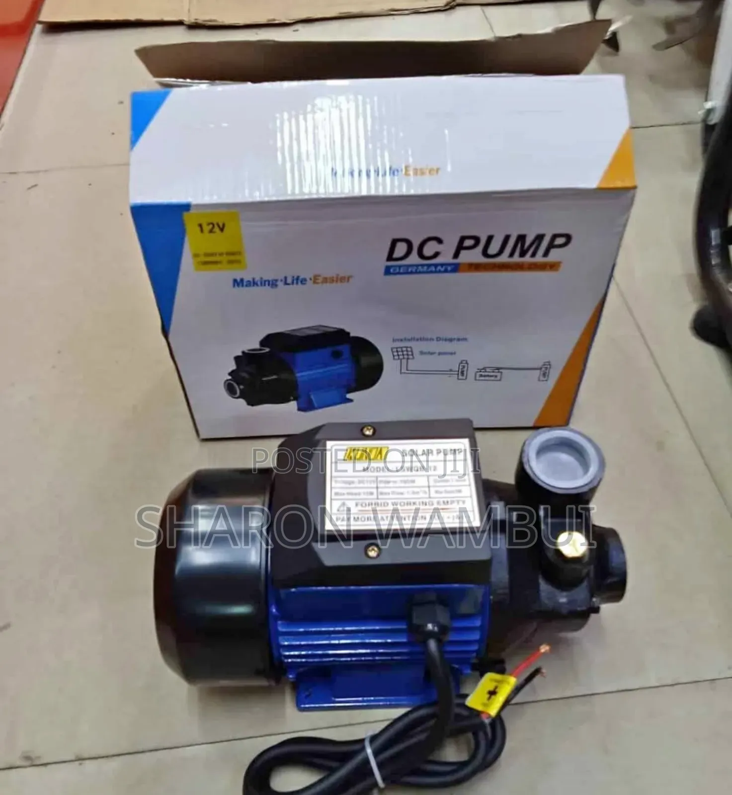 Water Pump Dc/ Solar Booster Water Pump