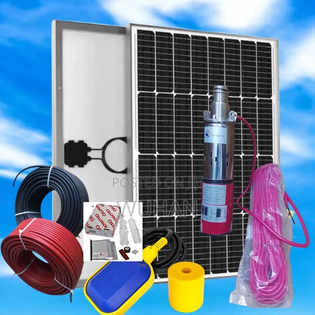 50 Meters Submersible Solar Water Pump+300 Watts Solar Panel+Sun Dries