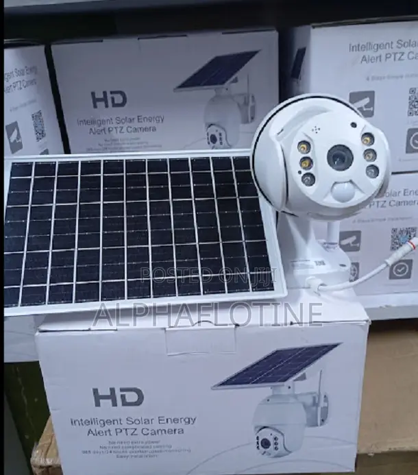 4g-Enabled Security Camera, the Ubox Intelligent Solar PTZ 4g Camera
