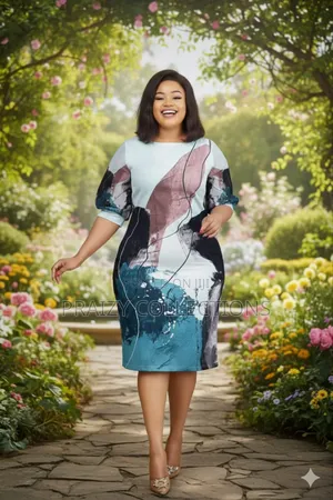 Bold Elegant Straight Dress