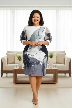 Bold Elegant Straight Dress