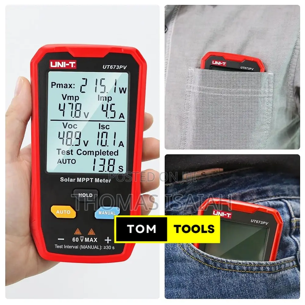 Unit Uni-T Ut673pv Solar MPPT Meter