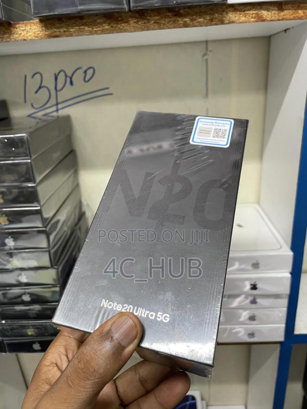 New Samsung Galaxy Note 20 Ultra 128 GB Black - main view