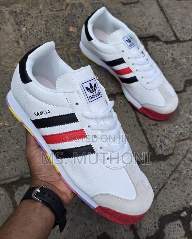 Adidas Samoa Black White Black Rasta Sizes 40_45 - thumbnail 4