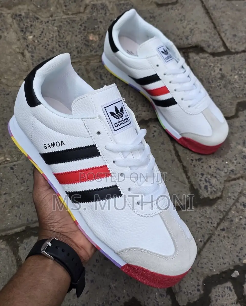Adidas Samoa Black White Black Rasta Sizes 40_45