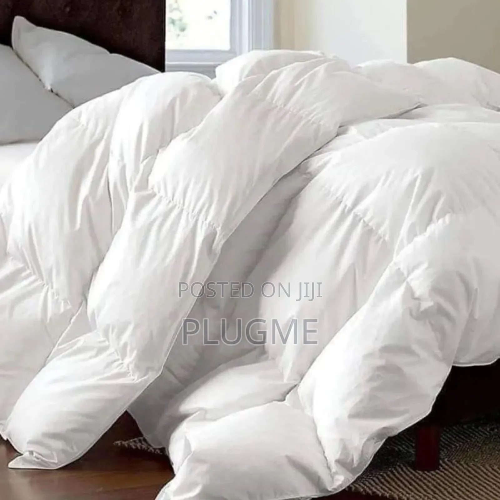 4 in 1 5 by 6 White Unbinded Duvet