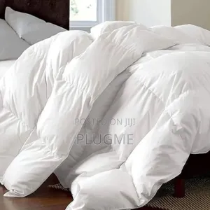 4 in 1 5 by 6 White Unbinded Duvet