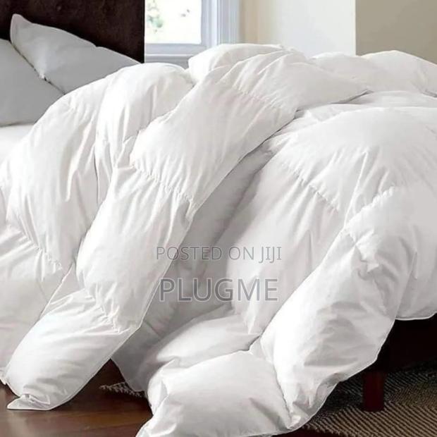 4 in 1 5 by 6 White Unbinded Duvet