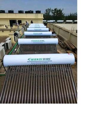250l High Pressure Solar Water Heater – White