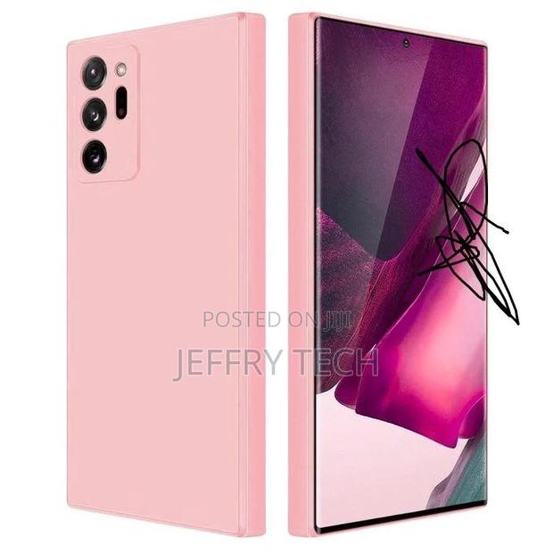Liquid Silicone Case for Samsung Note 20 Ultra: Pink - thumbnail 3