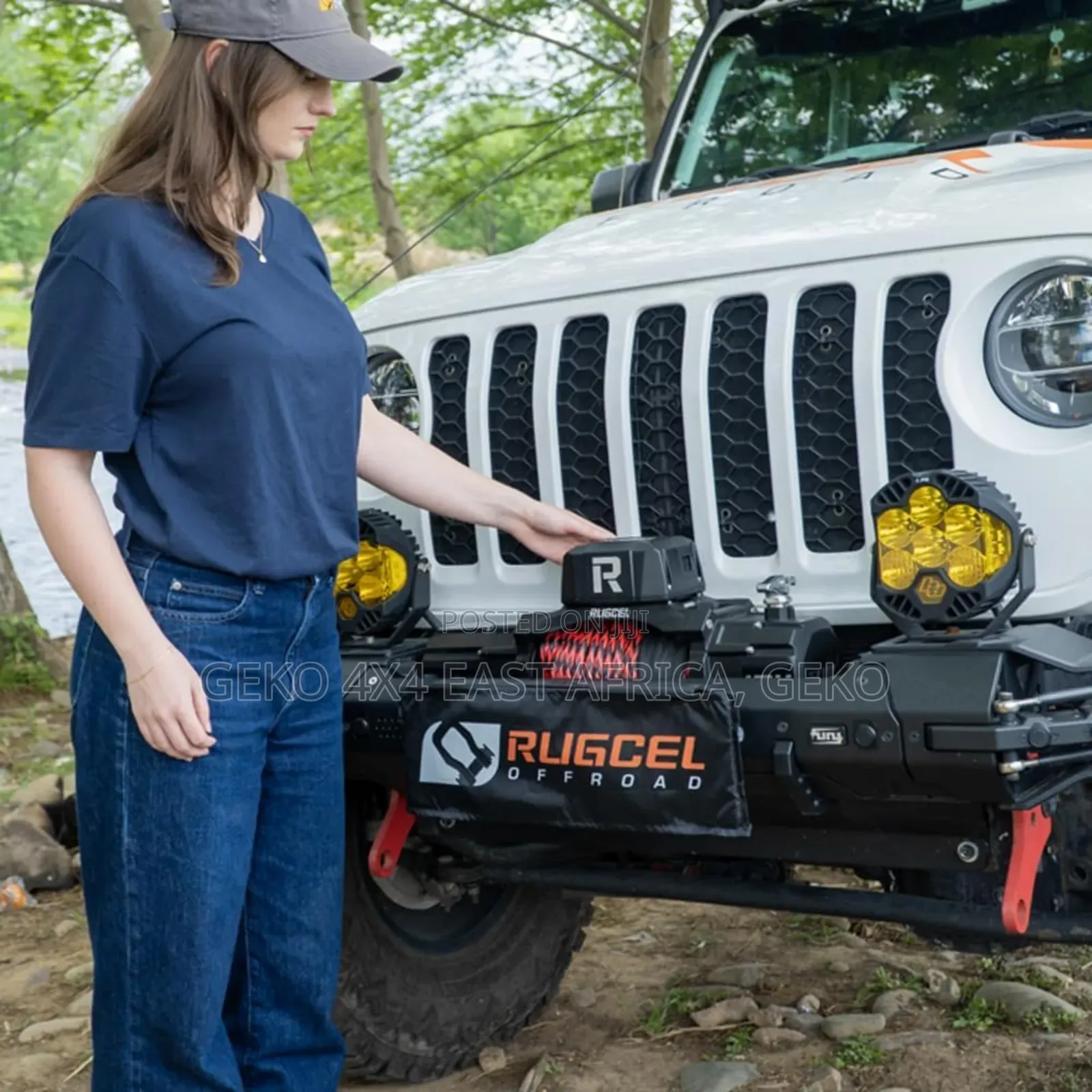13500lb Synthetic Rope Winch 12v Waterroof- Tank Series