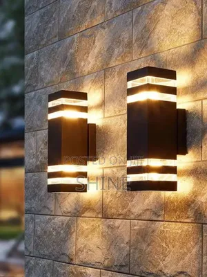Double Outdoor Wall Lights
