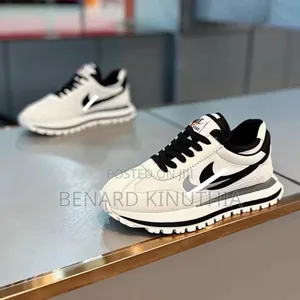 Nike Sports Black, Chocolate $White Size 39-45