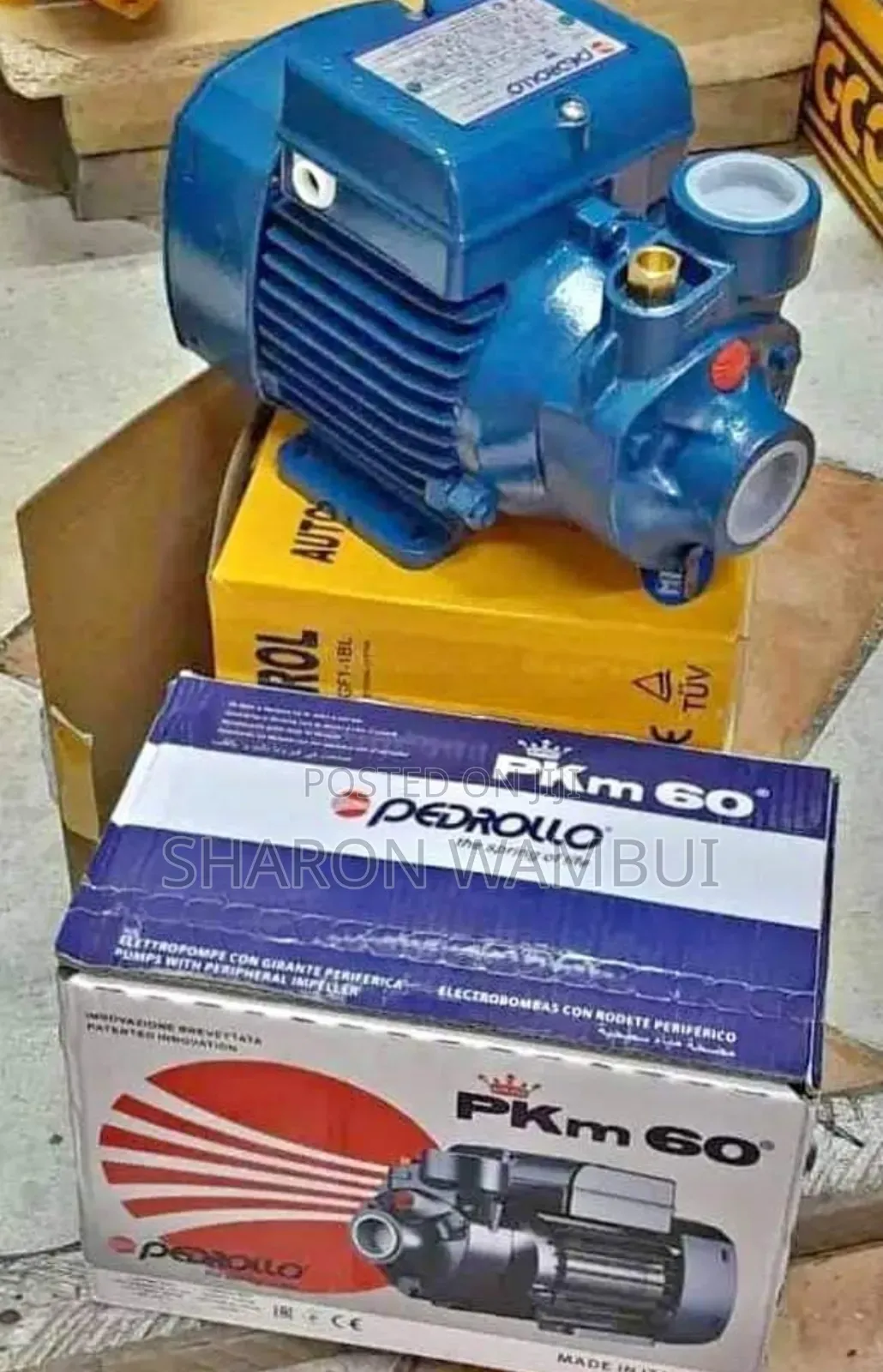 Pedrollo Water Pump 0.5hpl / 0.5hp Pedrollo Water Pump