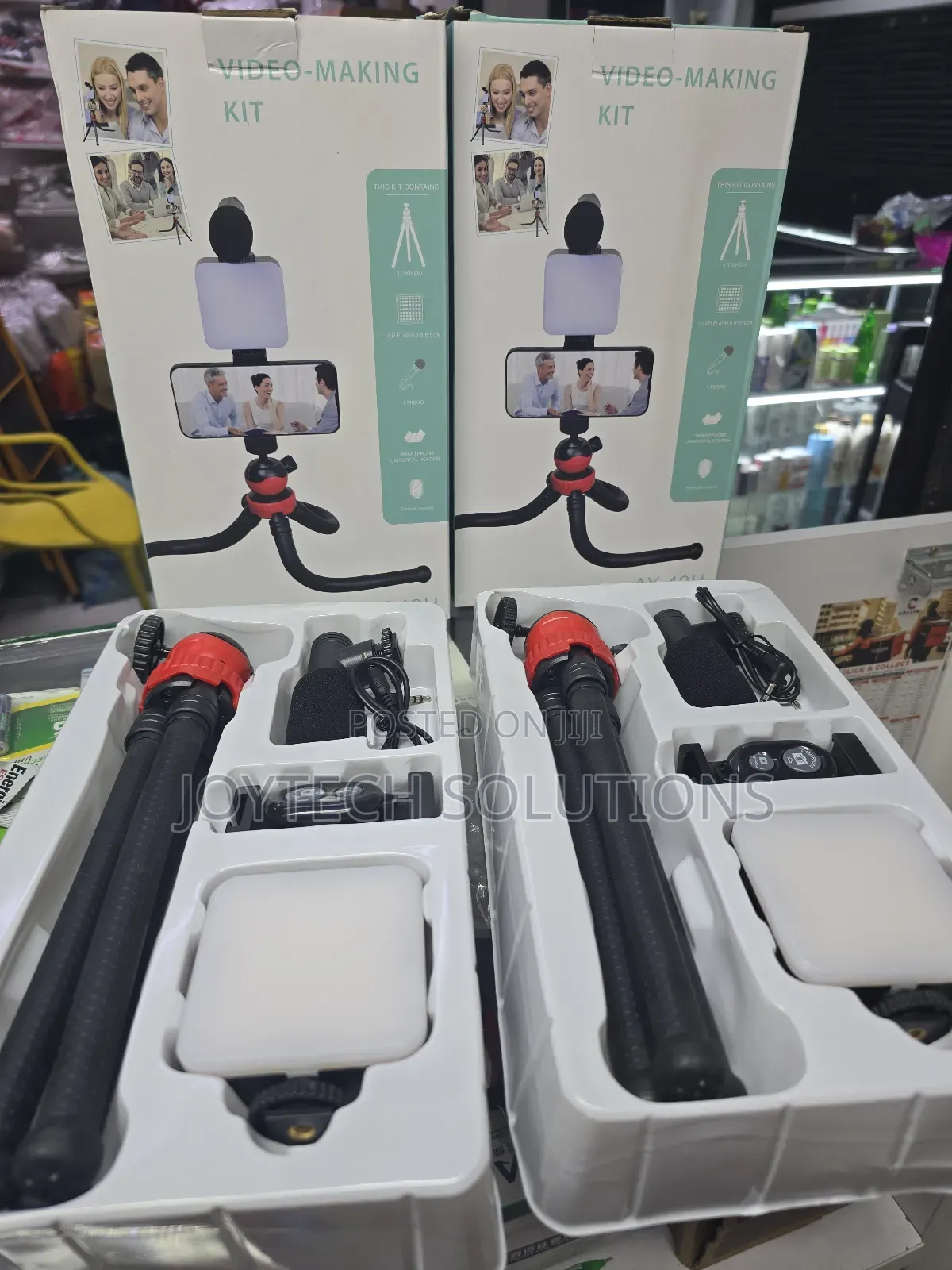 Ay 49h Ring Light Mobile Phone Vedio/Photo Kit Holder.