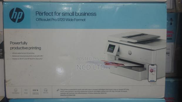    Hp Officejet Pro 9720 Wide Format All-in-One Printer - main view