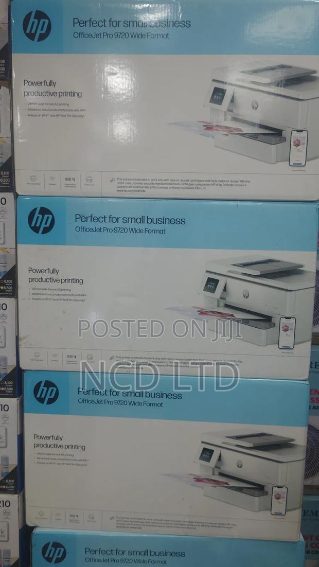 ￼ ￼ ￼ Hp Officejet Pro 9720 Wide Format All-in-One Printer - thumbnail 3