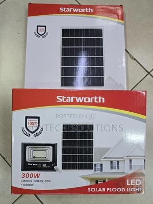 Security Solar Flood Light [ 300w ] Comes With Pannel - thumbnail 2