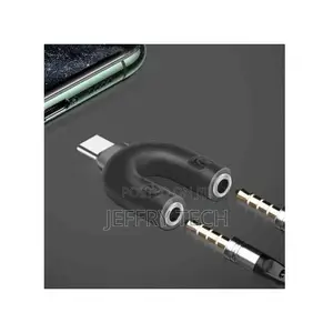 Hd Splitter Typec Audio Splitter for Headphones and Microphones