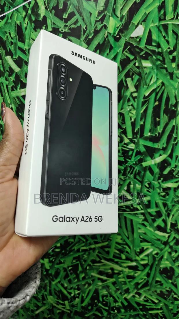 New Samsung Galaxy A26 256 GB Black - main view
