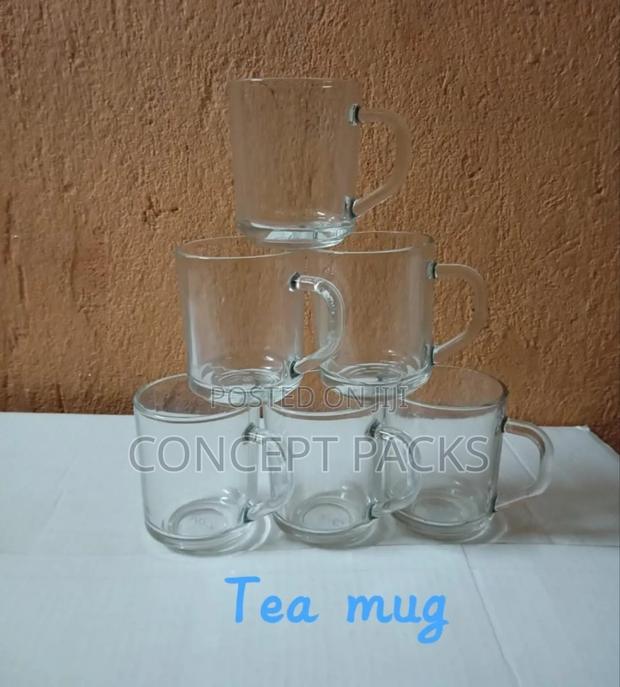 12pcs Tea Mug Clear. 300ml
