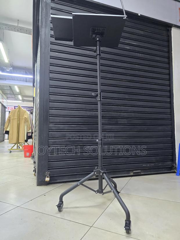 Portable Alluminiun Pulpit Stand. [ Foldable Adjustable Height ] - thumbnail 2