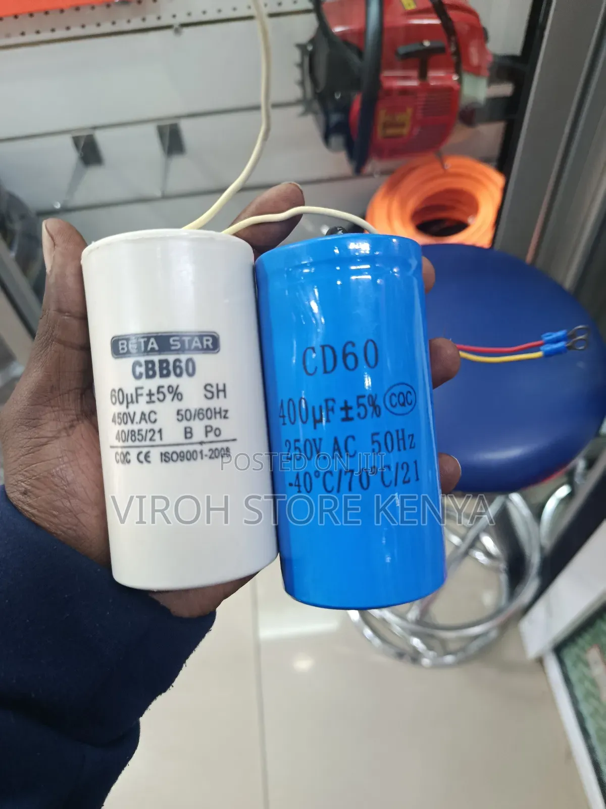 New Capacitors 400v/450v 60uf 250uf Motor Capacitors