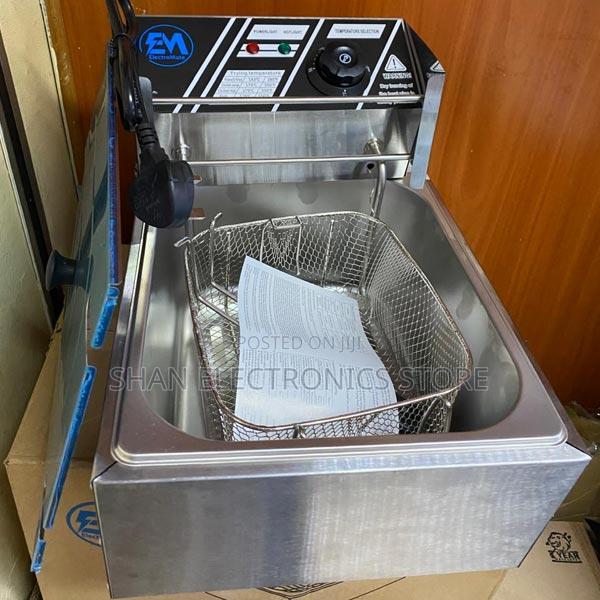 Single Deep Fryer 6 Litres Stainless Steel 6l Single Tank