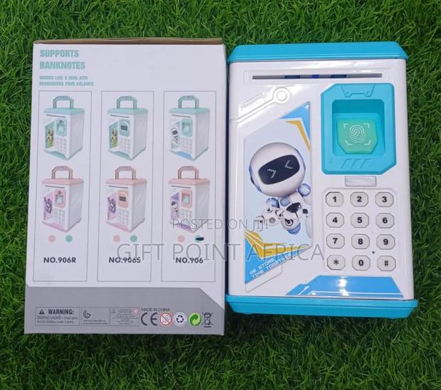 Bttery Operated Piggy Bank With Password And Fingerprint Function - thumbnail 3