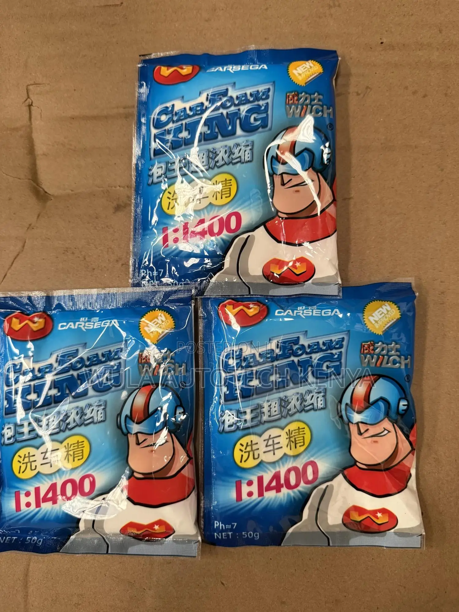 The High Quality 30 Pieces Car Wash Powder
