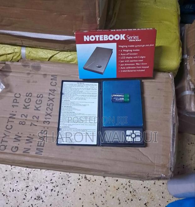 Notebook Digital Scale for Grams 500g Weight