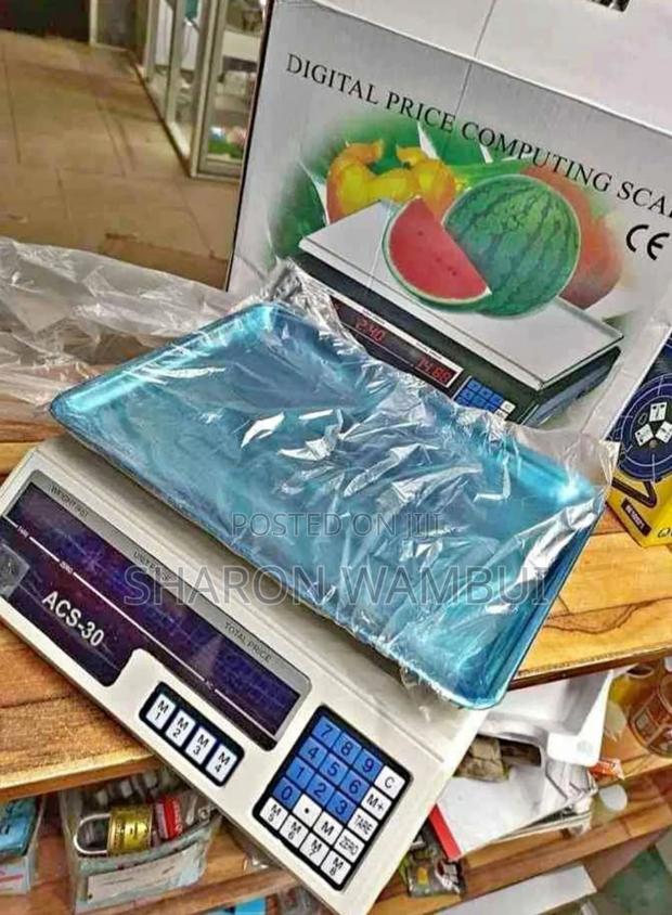 Digital 30 Acs. Electric Digital Scale - main view