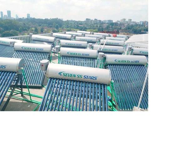 300l High Pressure Solar Water Heater – White