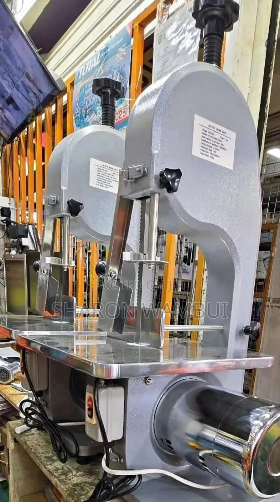 J 210 Bonesaw Machine/ Commercial Meat Bone Cutter Machine/ Bone Saw