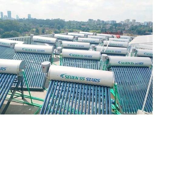 Large 300l High Pressure Solar Water Heater – White