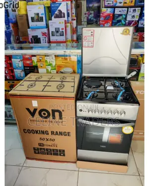 Von Standing Cooker 3g+1e Electric Oven 50cmx50cm