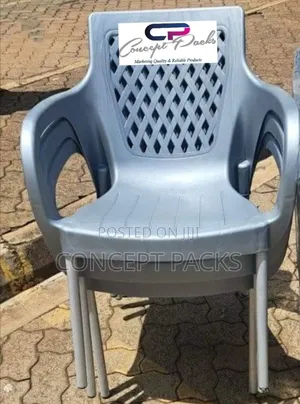 Grey Metallic Arm Chair With Metallic Legs